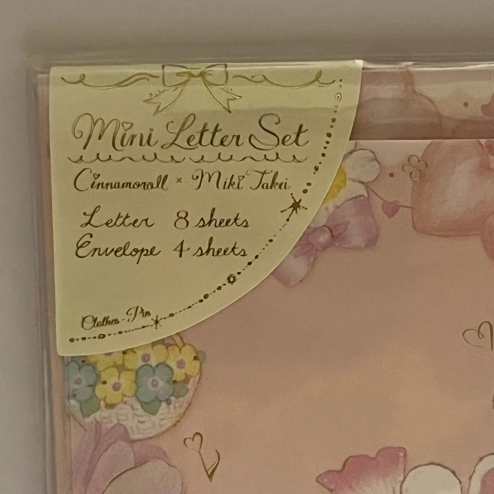 Cinnamoroll x Miki Takei Letter Set 2023